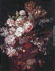 Jan Van Huysum Vase with Flowers painting